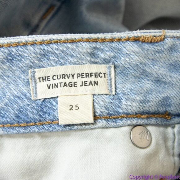 NEW‎ Madewell The Curvy Perfect Vintage Jean in Fitzgerald Wash, 25 - Picture 11 of 16